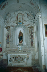 Ensemble de l'autel secondaire de la Confrérie du Rosaire
