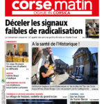 Corse-Matin, article du Jeudi 07 Octobre 2021 - "À la santé de l'Historique !"